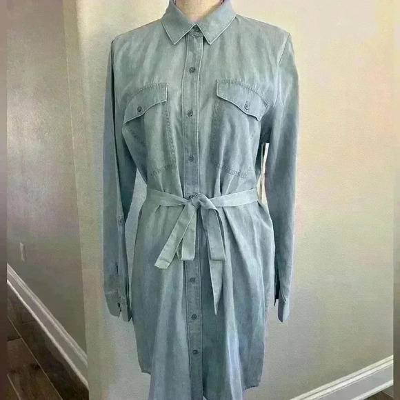 Ana a new approach Light Wash Dress - Picture 6 of 14